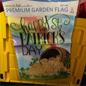 Studio M Happy St. Patrick's Day Garden Flag